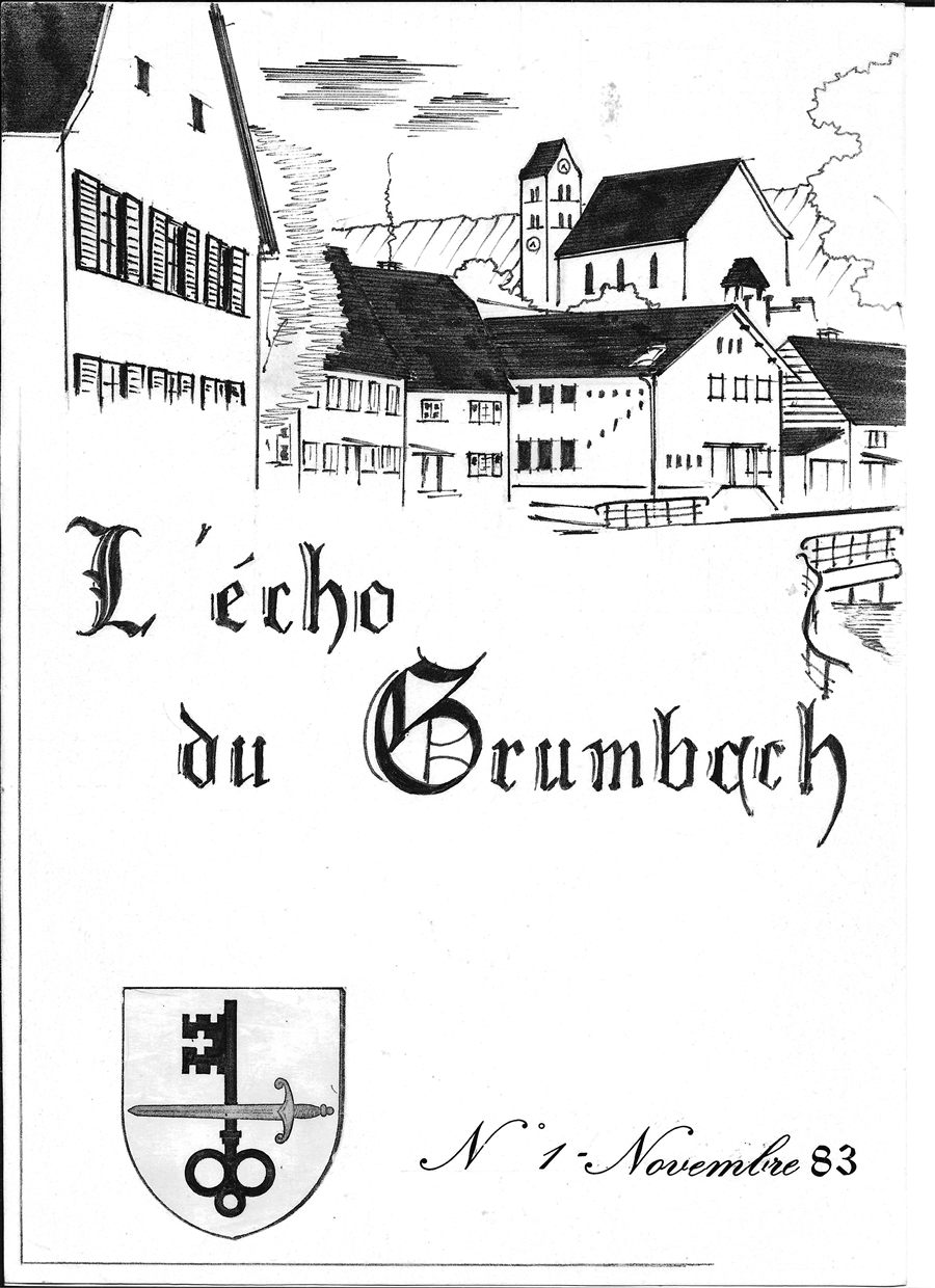 L'écho du Grumbach n° 1 – novembre 1983