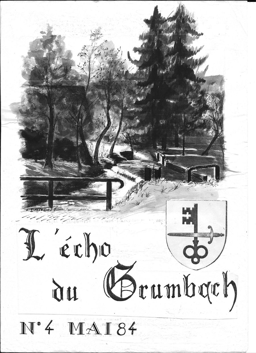 L'écho du Grumbach – couverture du bulletin 4
