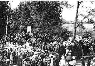 Inauguration du monument de J.-J. Henner à Bernwiller, le 28 mai 1911